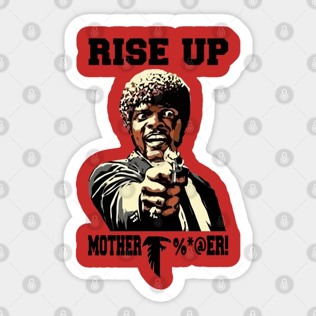 RISE UP ATLANTA Sticker by thedeuce